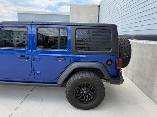 Blue 2020 Jeep Wrangler Unlimited Sport
