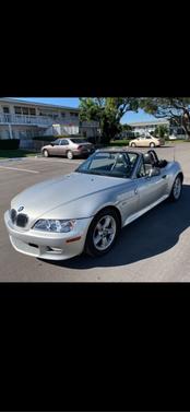 Silver 2001 BMW Z3 2.5i Roadster