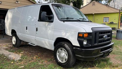 White 2014 Ford E350 Super Duty Cargo