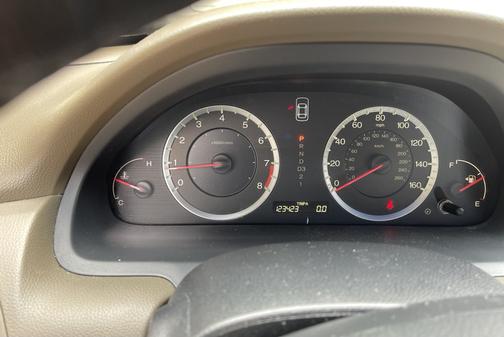 Beige 2009 Honda Accord EX-L