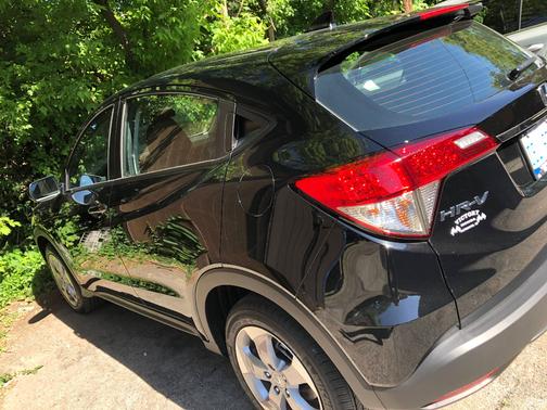 Black 2020 Honda HR-V LX