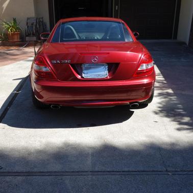 Red 2006 Mercedes-Benz SLK-Class SLK350 Roadster