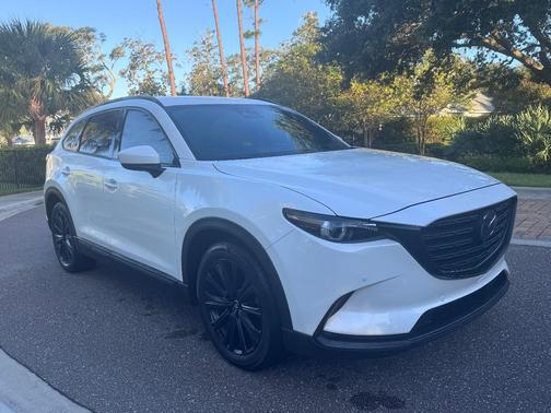 White 2021 Mazda CX-9 Signature