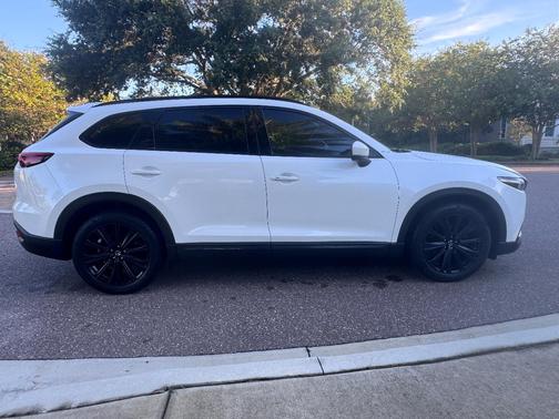 White 2021 Mazda CX-9 Signature