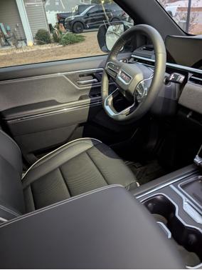 Gray 2026 GMC Sierra EV Standard Range Elevation