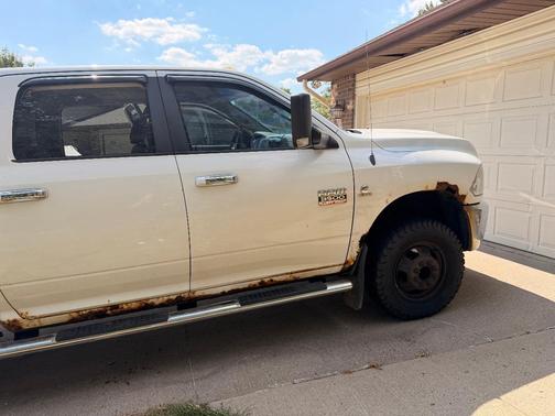 White 2012 RAM 3500 Big Horn