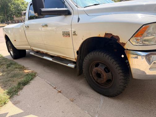 White 2012 RAM 3500 Big Horn