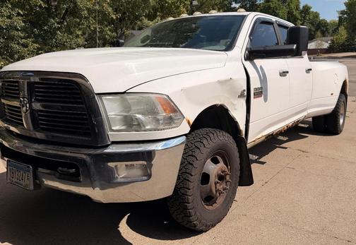 White 2012 RAM 3500 Big Horn