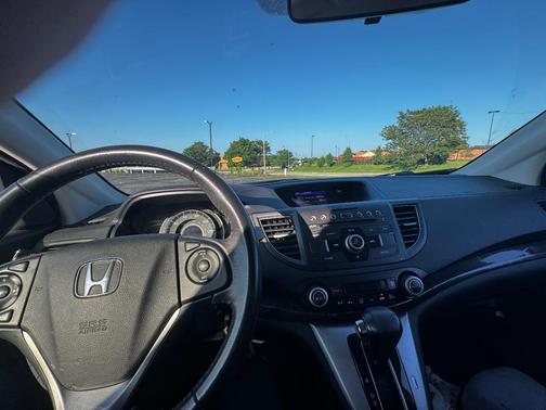Black 2012 Honda CR-V EX-L