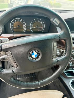 Blue 2006 BMW 750 Li