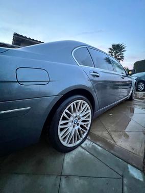 Blue 2006 BMW 750 Li