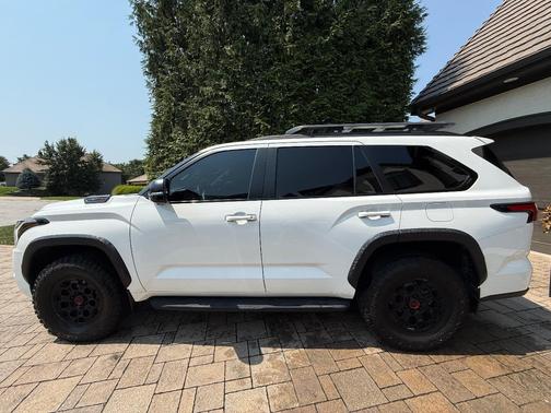 White 2024 Toyota Sequoia TRD Pro