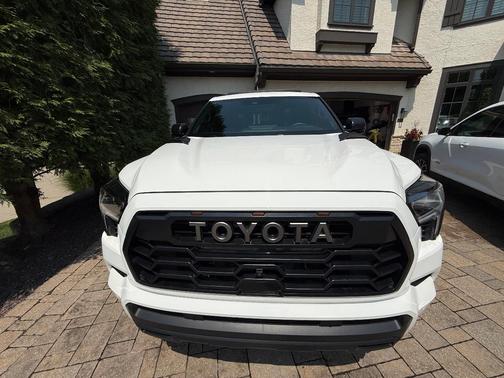 White 2024 Toyota Sequoia TRD Pro