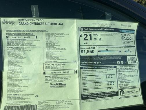 2020 Jeep Grand Cherokee Laredo