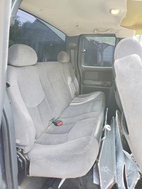 Blue 2005 GMC Sierra 1500 SLE Extended Cab