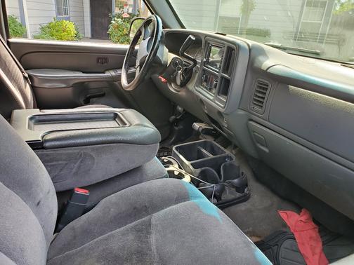 Blue 2005 GMC Sierra 1500 SLE Extended Cab
