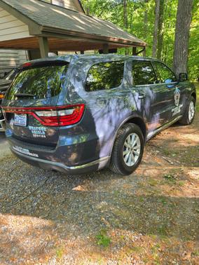 Blue 2020 Dodge Durango SXT