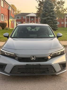 Gray 2023 Honda Civic EX