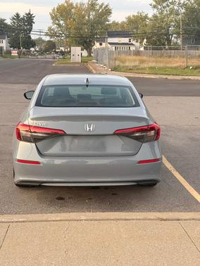 Gray 2023 Honda Civic EX