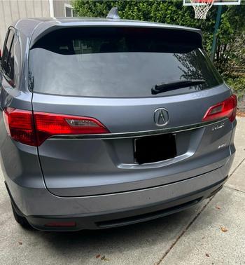 Blue 2015 Acura RDX Technology Package