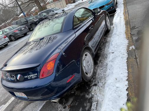 Blue 2002 Lexus SC 430 Base