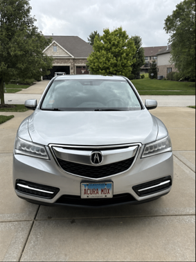 Silver 2014 Acura MDX 3.5L