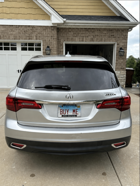 Silver 2014 Acura MDX 3.5L