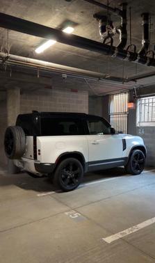 White 2022 Land Rover Defender S