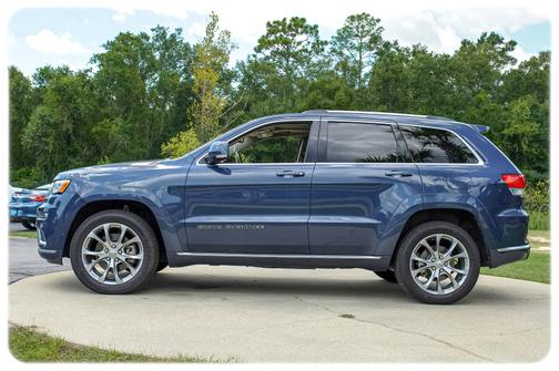 Blue 2020 Jeep Grand Cherokee Summit