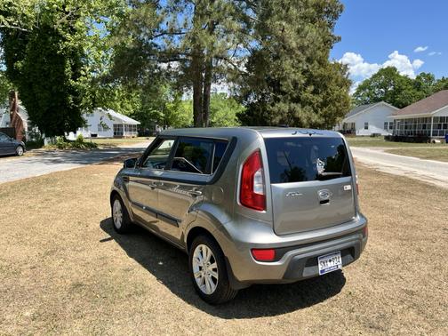 Gray 2012 Kia Soul +