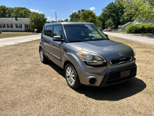 Gray 2012 Kia Soul +
