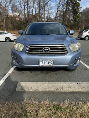 Blue 2008 Toyota Highlander Sport
