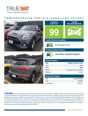 2019 MINI Clubman Cooper S ALL4