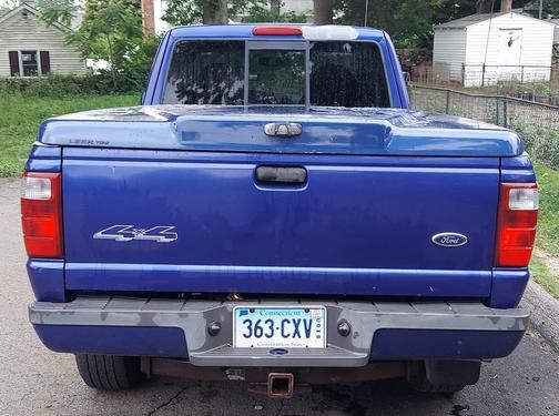 Blue 2003 Ford Ranger Edge SuperCab