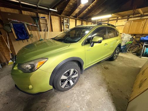 Green 2014 Subaru XV Crosstrek Hybrid 2.0i Hybrid Touring