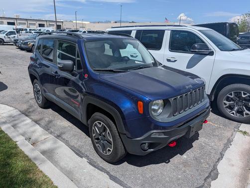 Blue 2016 Jeep Renegade Trailhawk