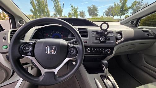 White 2012 Honda Civic EX