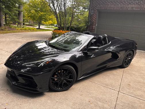 Black 2024 Chevrolet Corvette Stingray w/2LT