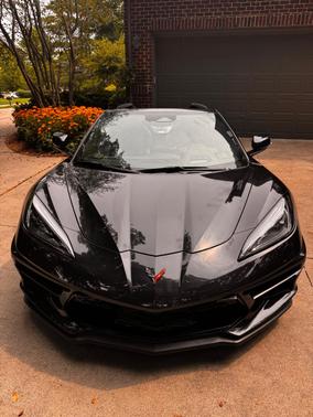 Black 2024 Chevrolet Corvette Stingray w/2LT