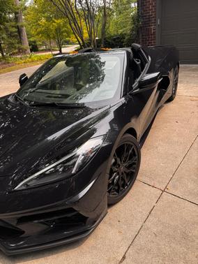 Black 2024 Chevrolet Corvette Stingray w/2LT