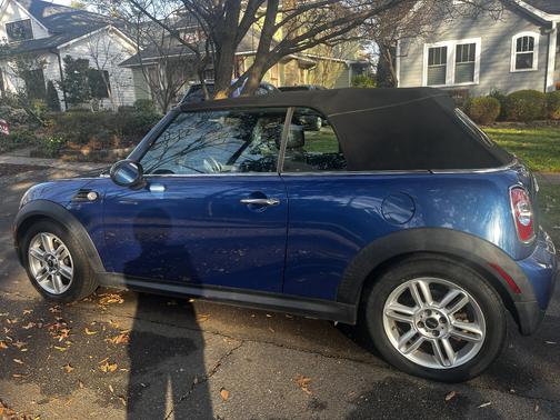 Blue 2013 MINI Convertible Cooper