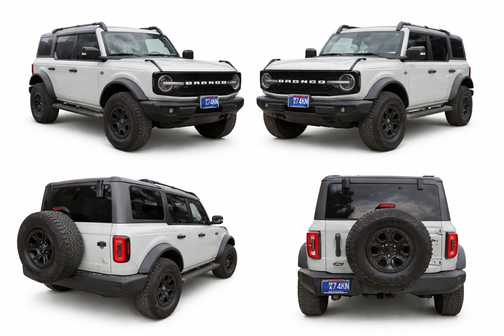 Gray 2022 Ford Bronco Wildtrak Advanced