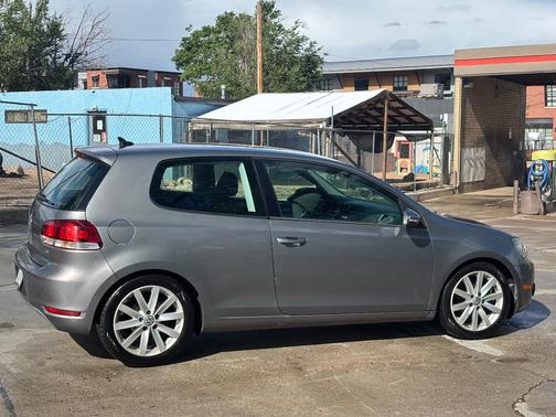 Gray 2010 Volkswagen Golf TDI