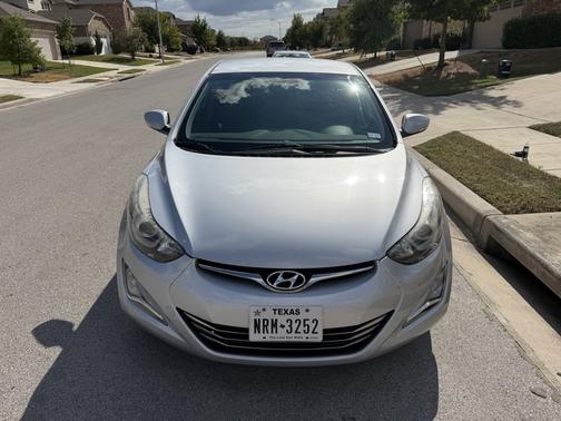 Silver 2014 Hyundai ELANTRA Limited