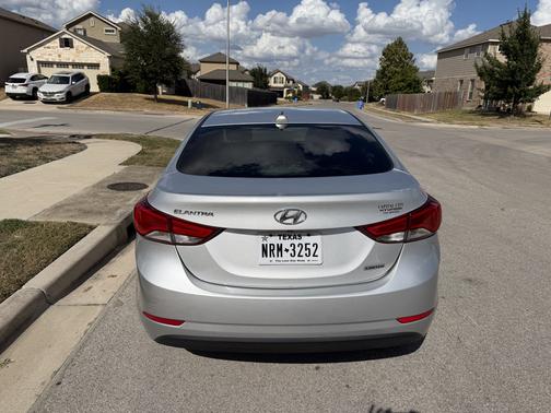Silver 2014 Hyundai ELANTRA Limited
