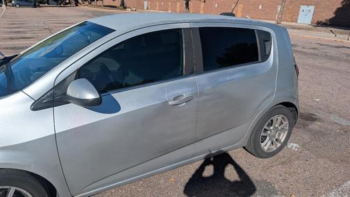 Silver 2015 Chevrolet Sonic LT