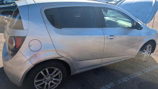 Silver 2015 Chevrolet Sonic LT