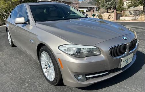 Beige 2011 BMW 535 i xDrive