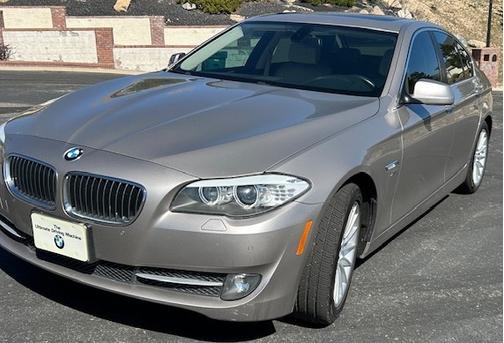 Beige 2011 BMW 535 i xDrive