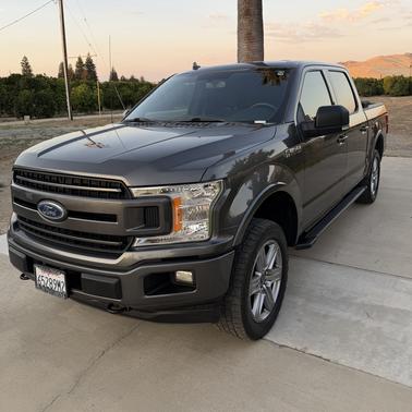 Gray 2018 Ford F-150 XLT